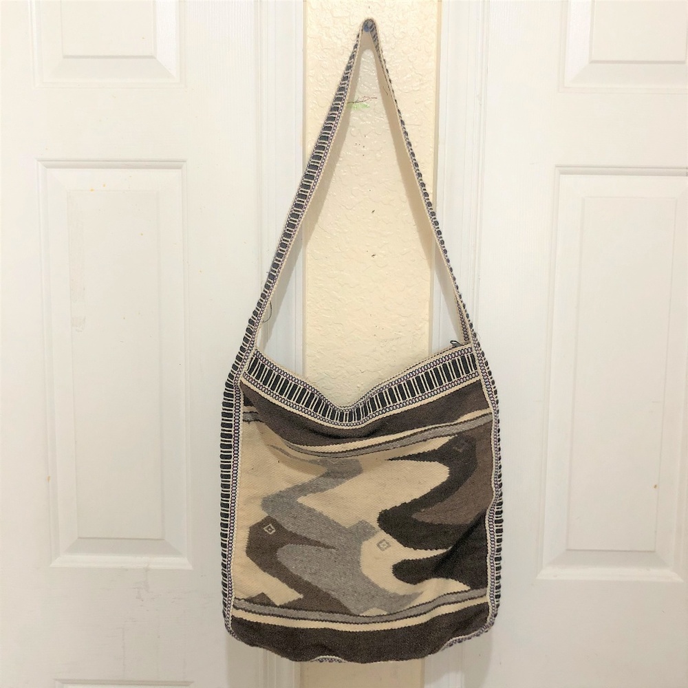 Handmade Crossbody Handbag Purse with Duck Design.